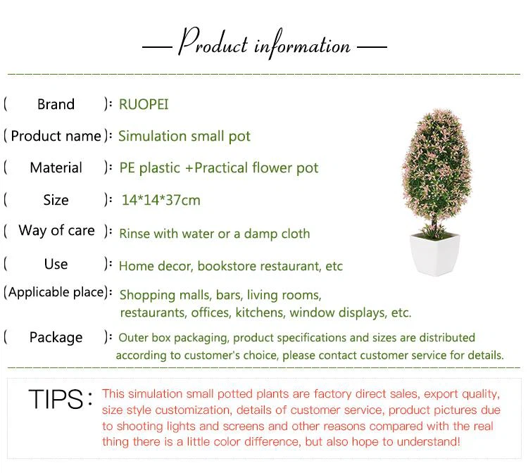 bonsai hijau buatan terbaru untuk dekorasi meja