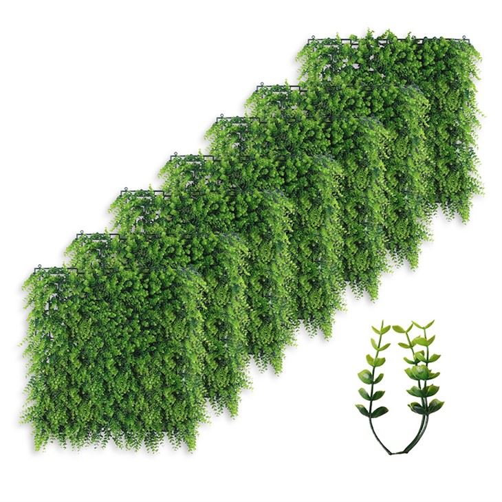 Big Size Garden Fence Backyard Home Decor Greenery Walls Artificial Boxwood Panels