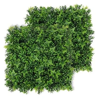 Panel Rumput Dinding Rumput Hijau Vertikal Buatan Luar Aplikasi