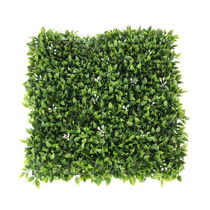 Natural Faux Artificial Greenery Boxwood Panel Plants