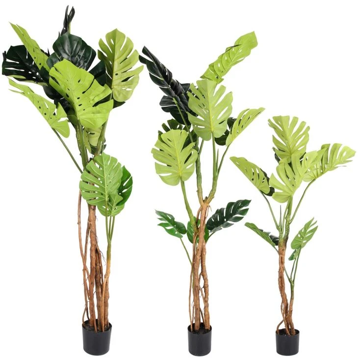 Artificial Topiary Tree Banana Bonsai Plants